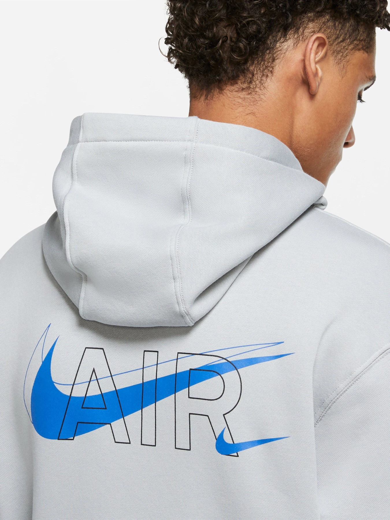 Худі та світшоти NIKE PO Air Print Pack модель DD9694-077 Худі та світшоти NIKE PO Air Print Pack модель DD9694-077 Фото