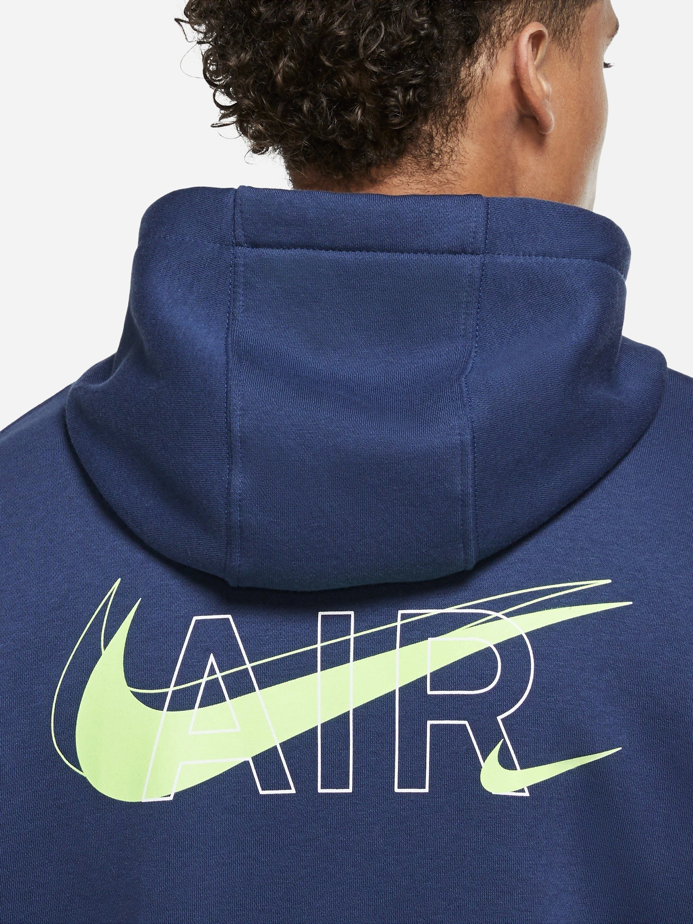 Худі та світшоти NIKE PO Air Print Pack модель DD9694-410 Худі та світшоти NIKE PO Air Print Pack модель DD9694-410 Фото