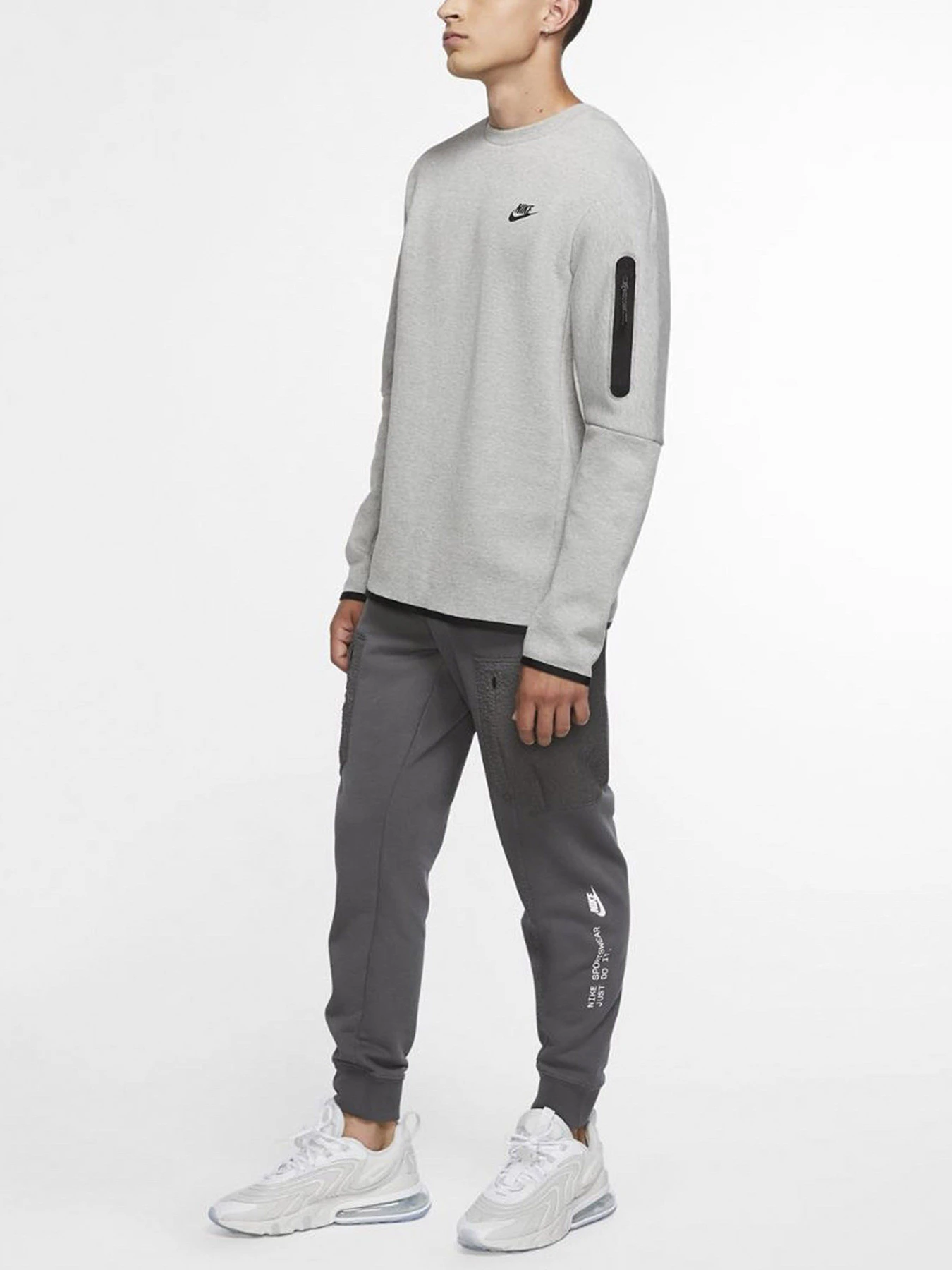 Худи и свитшоты NIKE Sportswear Tech Fleece модель CU4505-063 Худи и свитшоты NIKE Sportswear Tech Fleece модель CU4505-063 Фото
