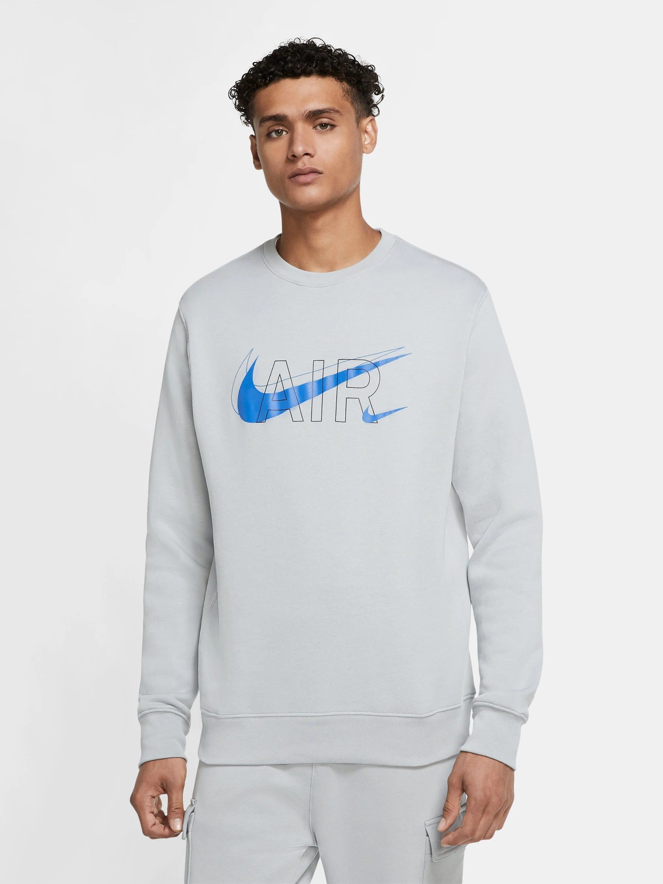 Худі та світшоти NIKE M NSW CREW PRNT PACK BB модель DD9699-077 Худі та світшоти NIKE M NSW CREW PRNT PACK BB модель DD9699-077 Фото