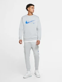 Худі та світшоти NIKE M NSW CREW PRNT PACK BB модель DD9699-077 Фото