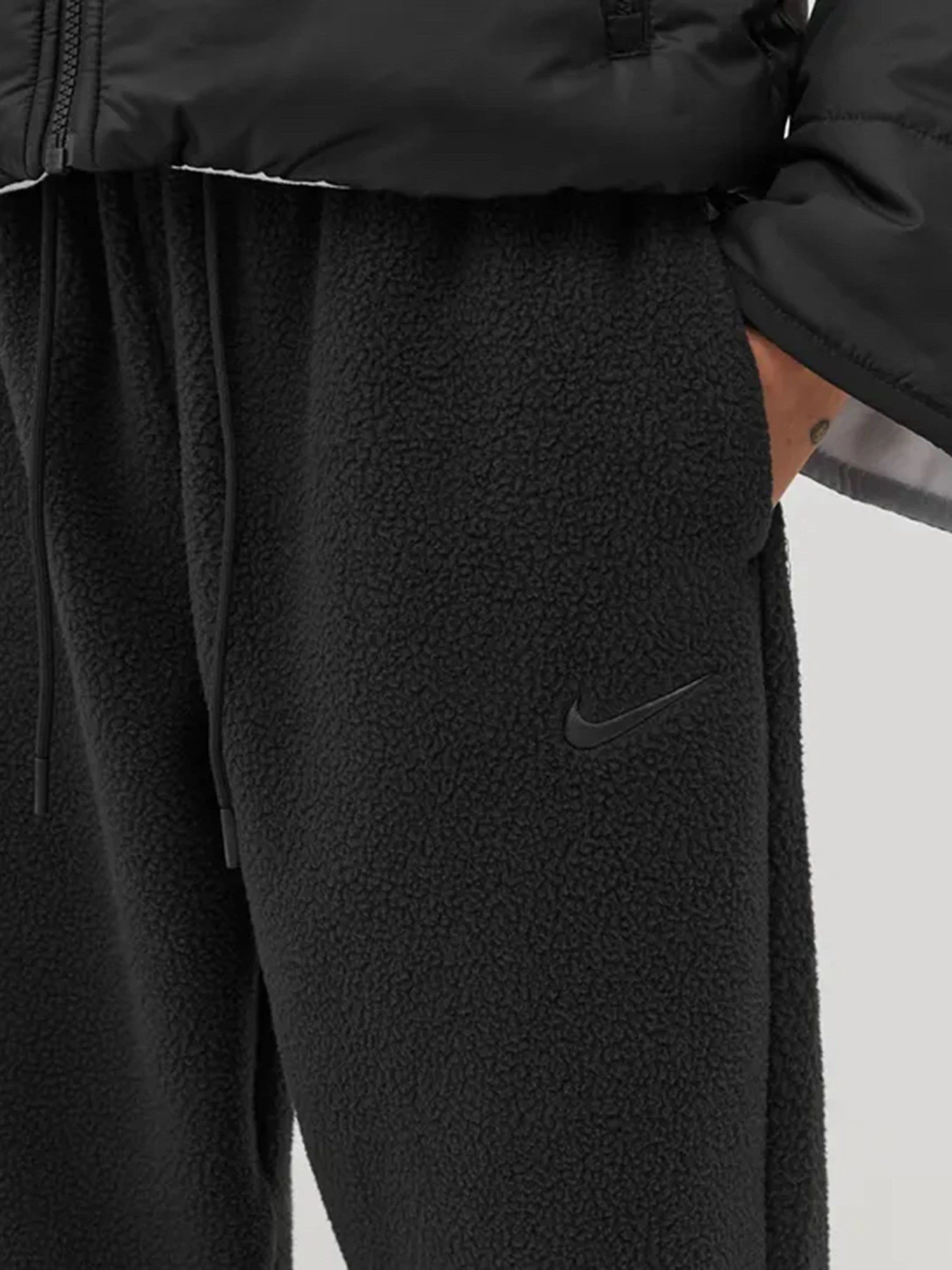 Штани NIKE Sportswear Plush модель DQ6812-010 Фото