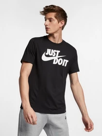 Футболки и поло NIKE NSW TEE JUST DO IT SWOOSH модель AR5006-011 Фото