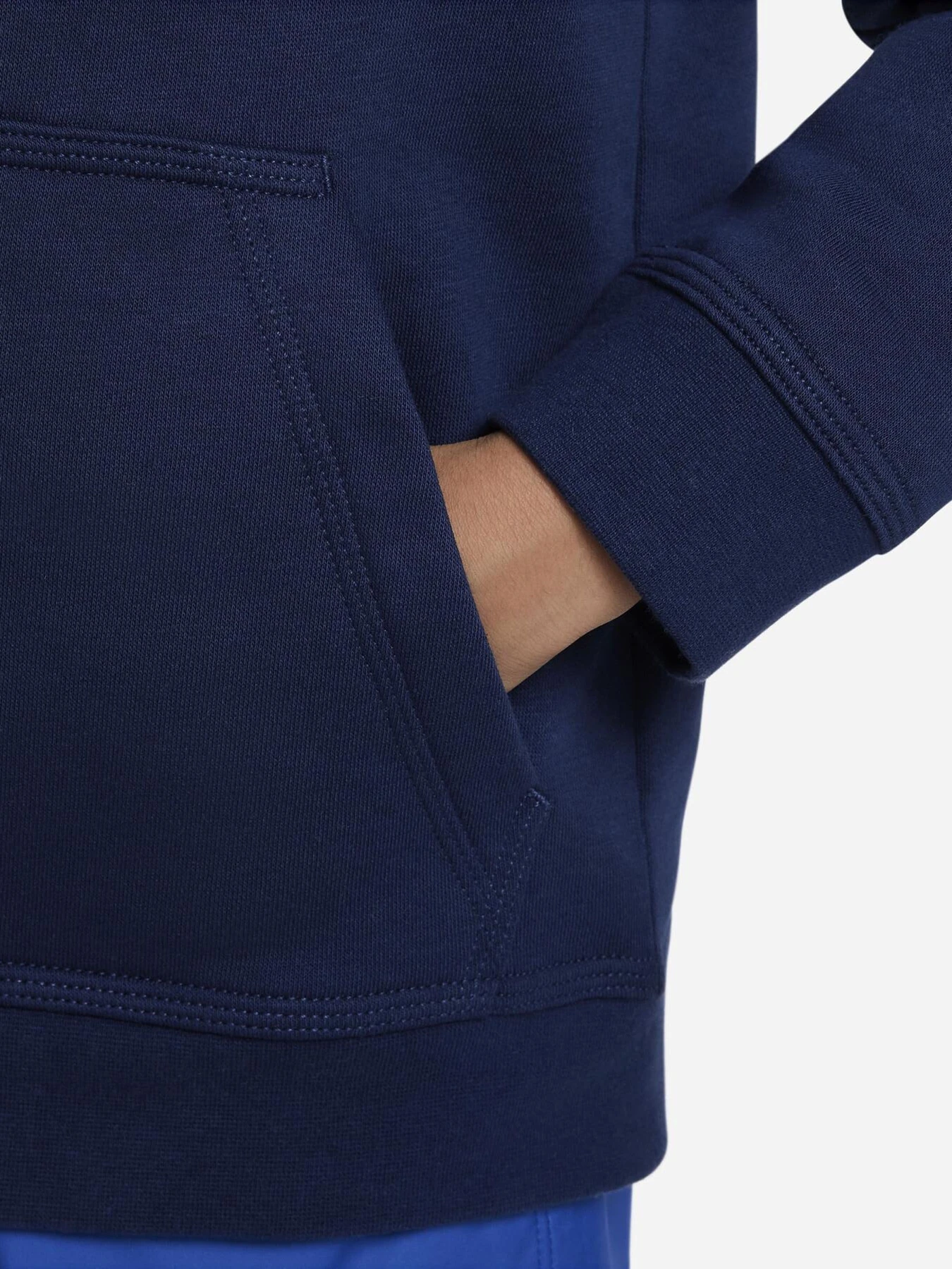 Худі та світшоти NIKE Club+ Fleece HBR модель DX5083-410 Худі та світшоти NIKE Club+ Fleece HBR модель DX5083-410 Фото