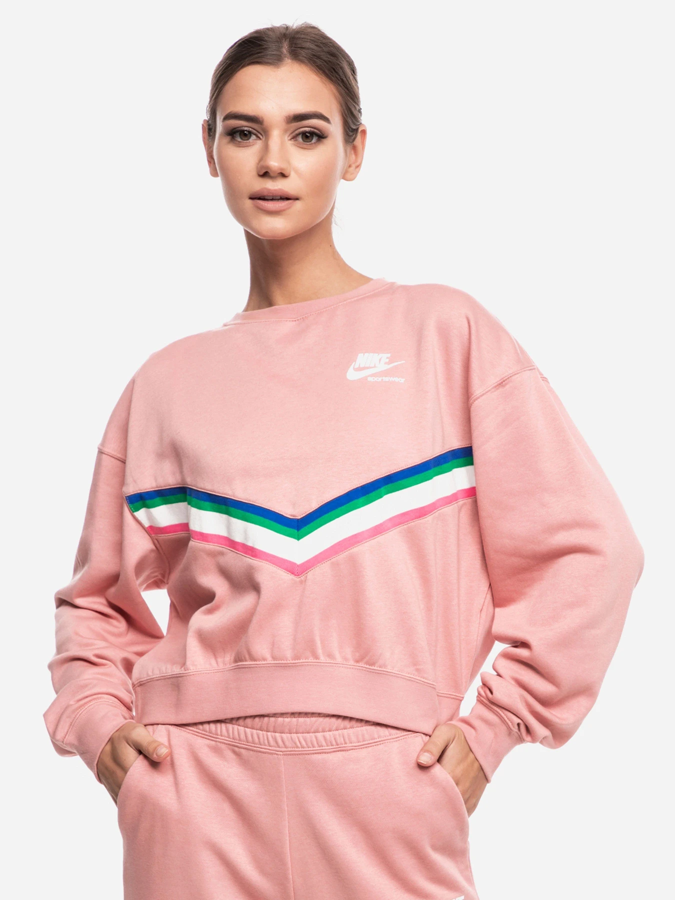 Худи и свитшоты NIKE Sportswear Heritage Crew модель CU5877-685 Худи и свитшоты NIKE Sportswear Heritage Crew модель CU5877-685 Фото