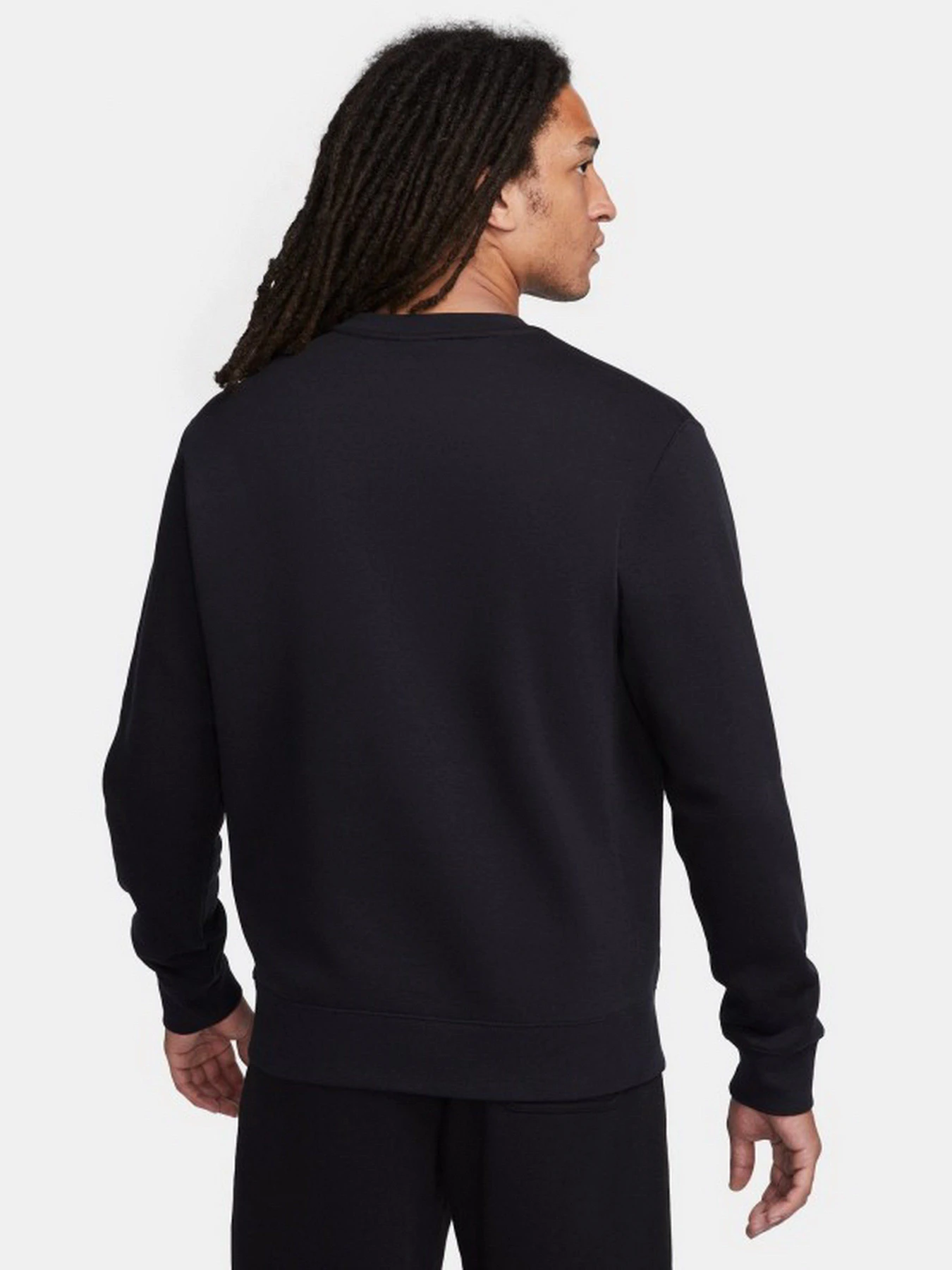 Худі та світшоти NIKE M NK CLUB + BB CREW MLOGO модель DX0781-010 Худі та світшоти NIKE M NK CLUB + BB CREW MLOGO модель DX0781-010 Фото