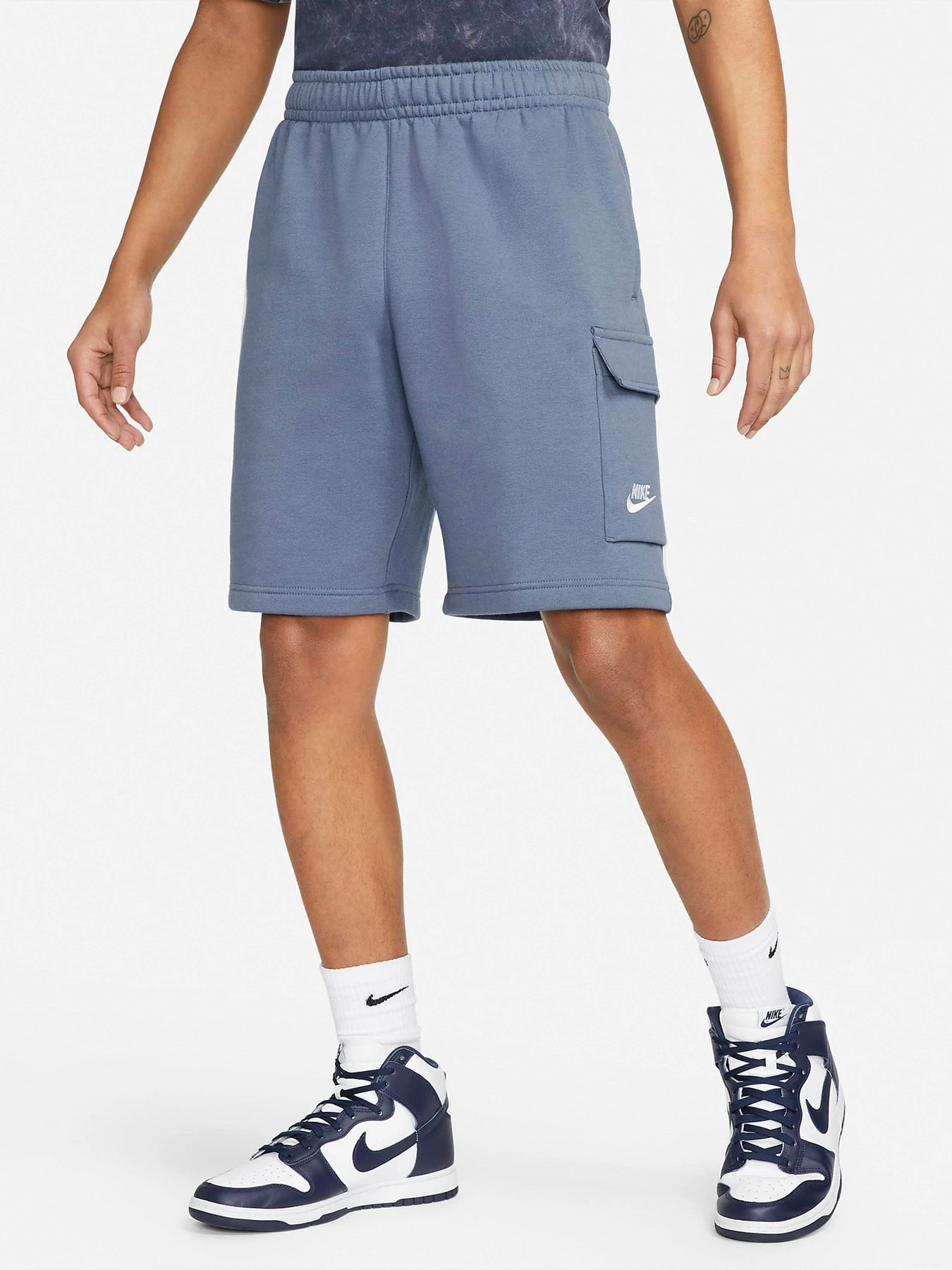 Шорти NIKE Sportswear Club модель CZ9956-491 Шорти NIKE Sportswear Club модель CZ9956-491 Фото
