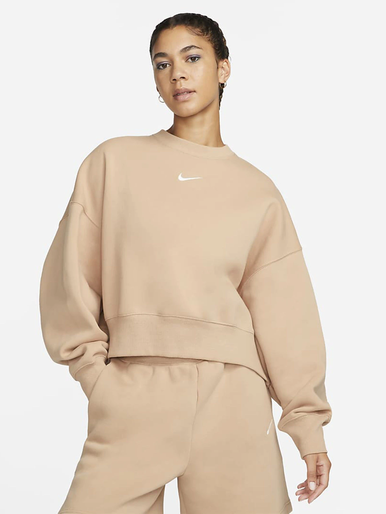 Худі та світшоти NIKE Sportswear Phoenix модель DQ5761-200 Худі та світшоти NIKE Sportswear Phoenix модель DQ5761-200 Фото