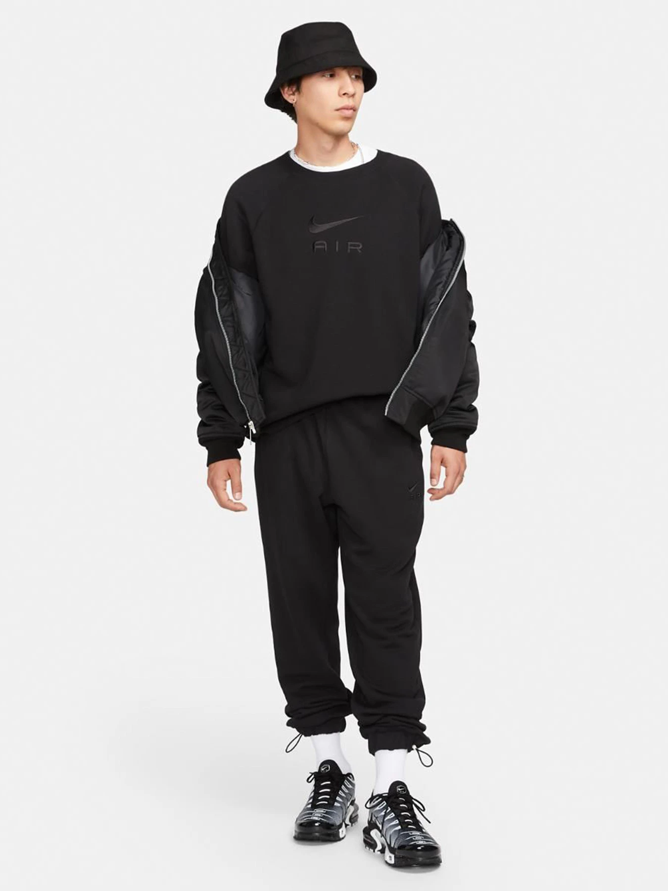 Брюки NIKE Air FT Jogger модель DV9845-010 Брюки NIKE Air FT Jogger модель DV9845-010 Фото
