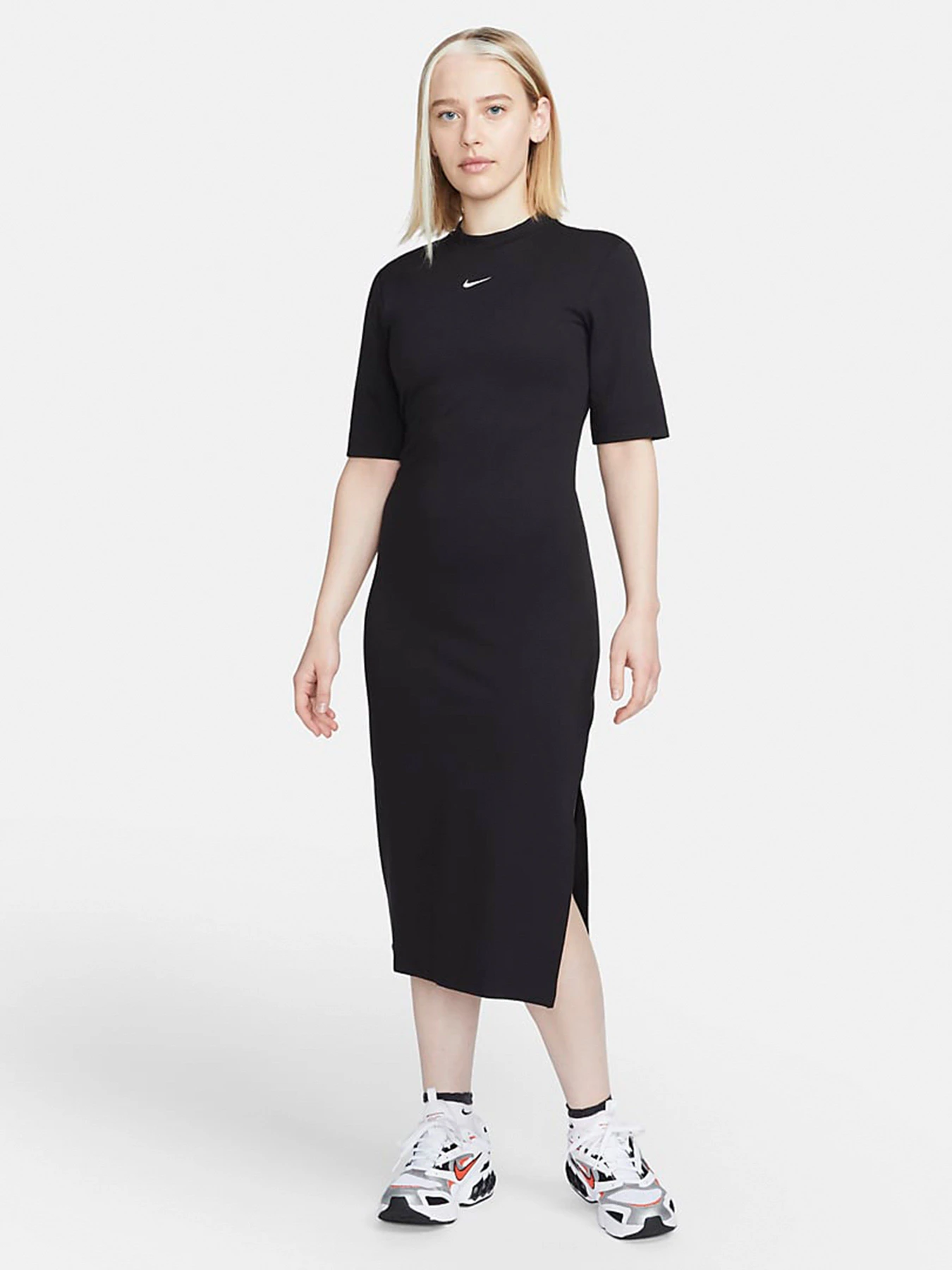 Платья NIKE ESSNTL MIDI DRESS модель DV7878-010 Фото