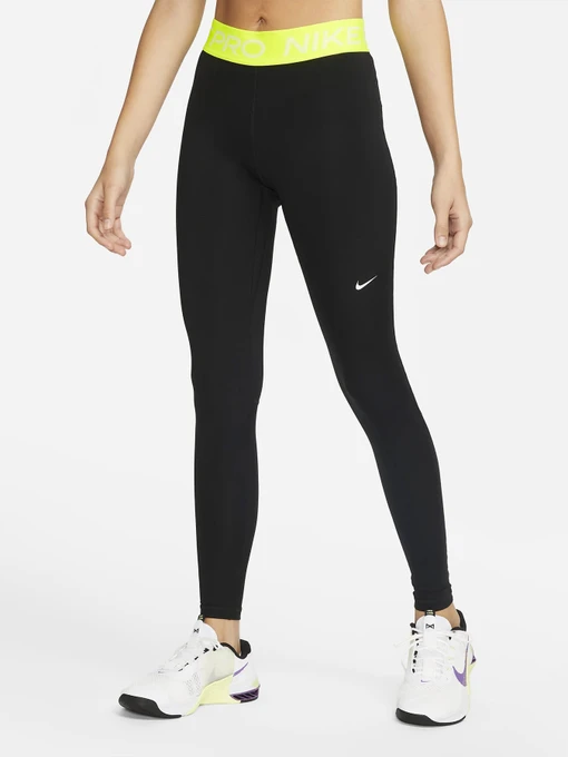 Брюки NIKE NIKE PRO MID-RISE модель CZ9779-013 Фото