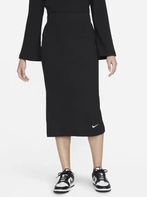 Юбки NIKE Ribbed Jersey модель DV7956-010 Фото
