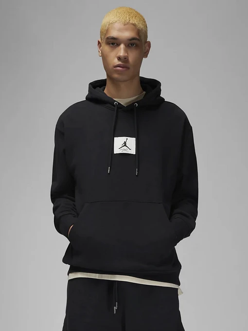 Худи и свитшоты NIKE Jordan Flight Fleece модель DQ7338-010 Фото