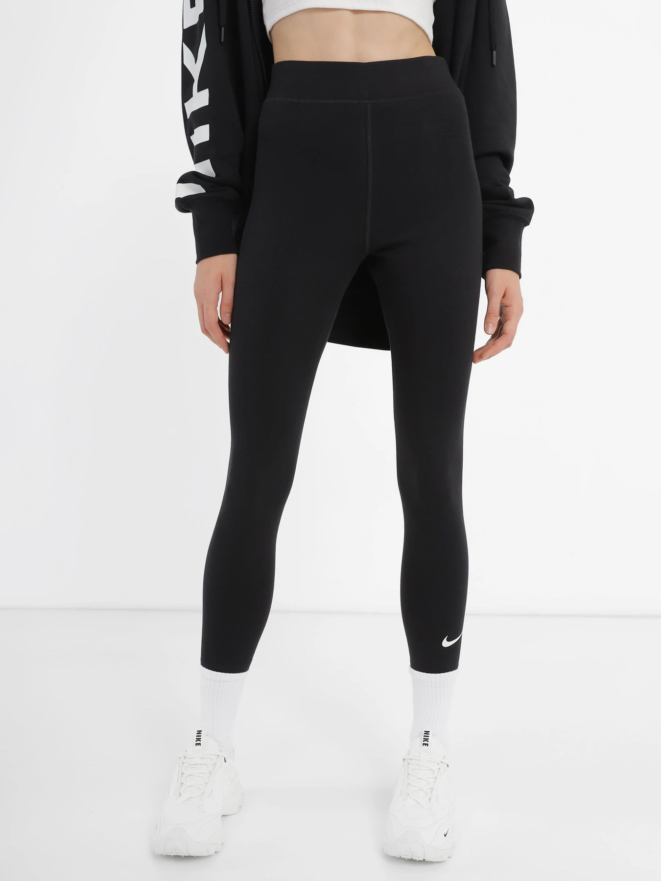 Штани NIKE HIGH-WAISTED 7/8 модель DV7789-010 Штани NIKE HIGH-WAISTED 7/8 модель DV7789-010 Фото