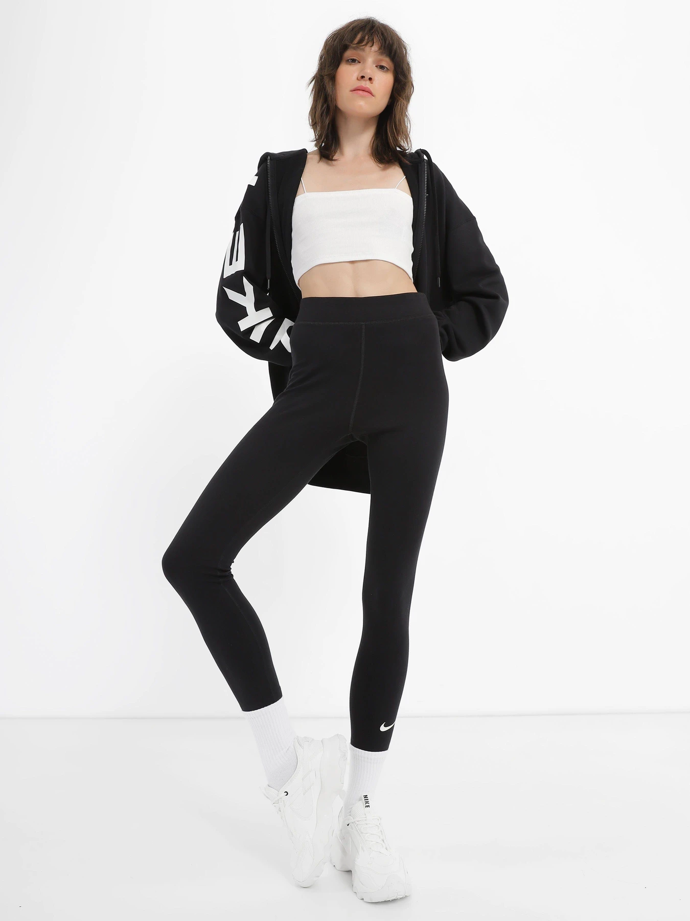 Штани NIKE HIGH-WAISTED 7/8 модель DV7789-010 Штани NIKE HIGH-WAISTED 7/8 модель DV7789-010 Фото