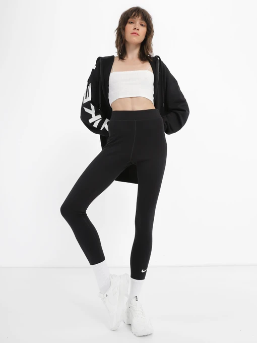 Брюки NIKE HIGH-WAISTED 7/8 модель DV7789-010 Фото