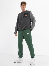 Штани NIKE CLUB+ FT CF LBR модель FB7687-323 Фото