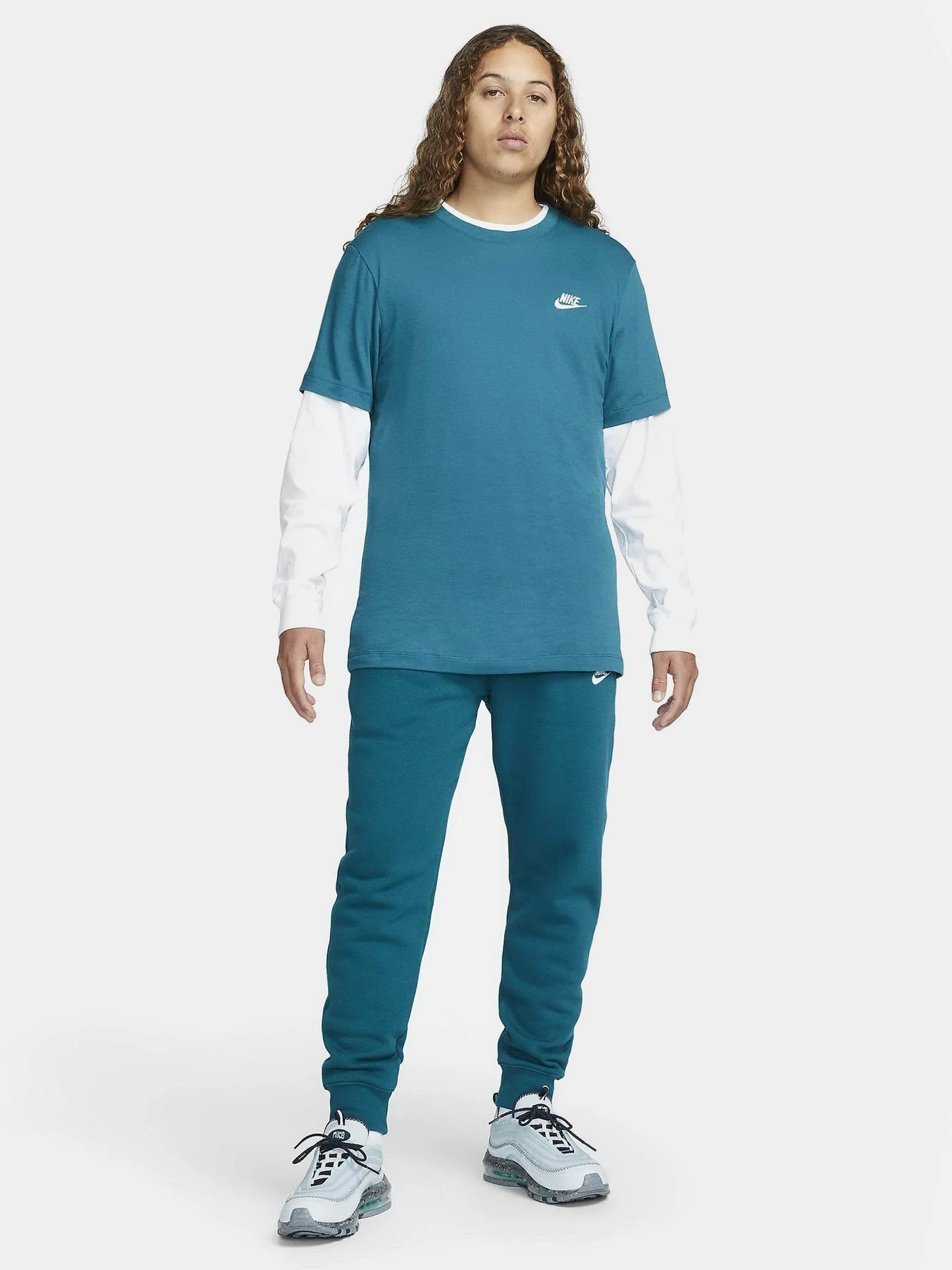 Футболки и поло NIKE Nsw Club модель AR4997-381 Футболки и поло NIKE Nsw Club модель AR4997-381 Фото