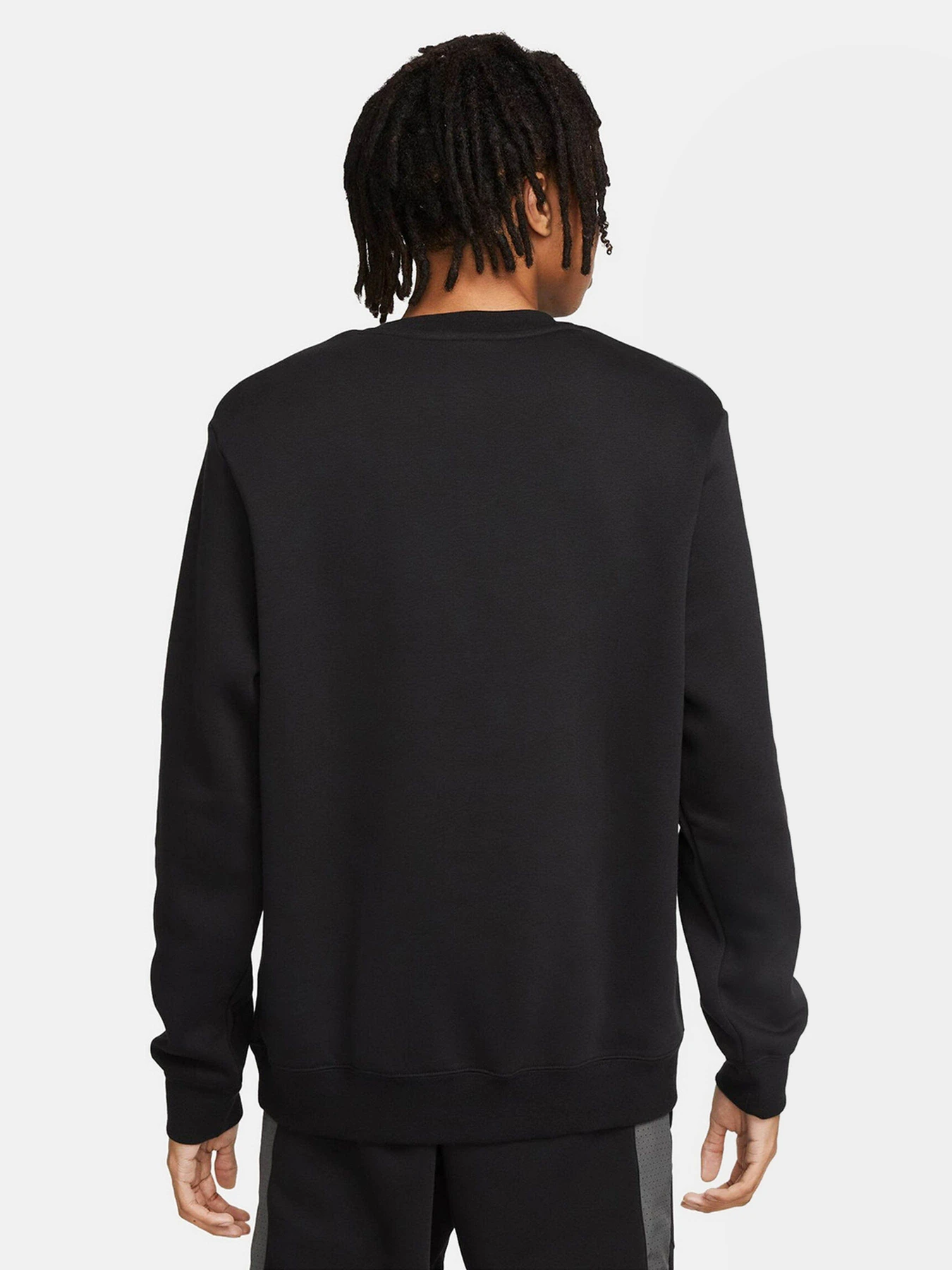 Худи и свитшоты NIKE Sportswear Club Fleece Crew модель FN0245-010 Худи и свитшоты NIKE Sportswear Club Fleece Crew модель FN0245-010 Фото