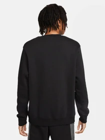 Худи и свитшоты NIKE Sportswear Club Fleece Crew модель FN0245-010 Фото