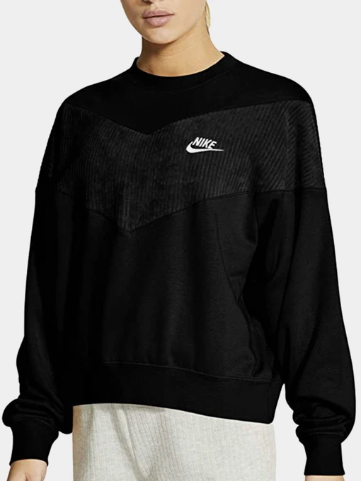 Худи и свитшоты NIKE NSW HRTG VELOUR модель CZ1876-010 Фото