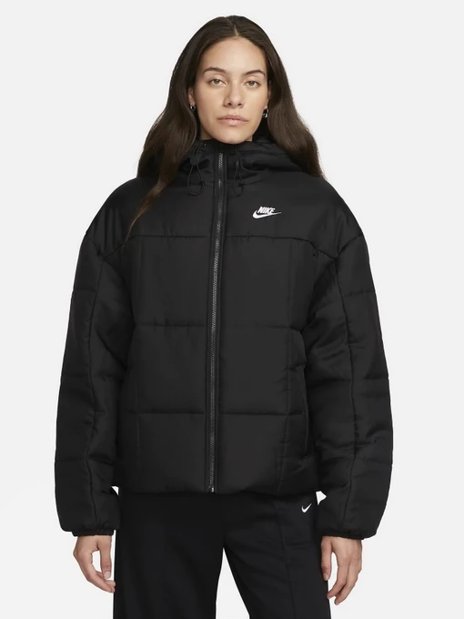 Куртки и дубленки NIKE Sportswear Classic Puffer модель FB7672-010 Фото