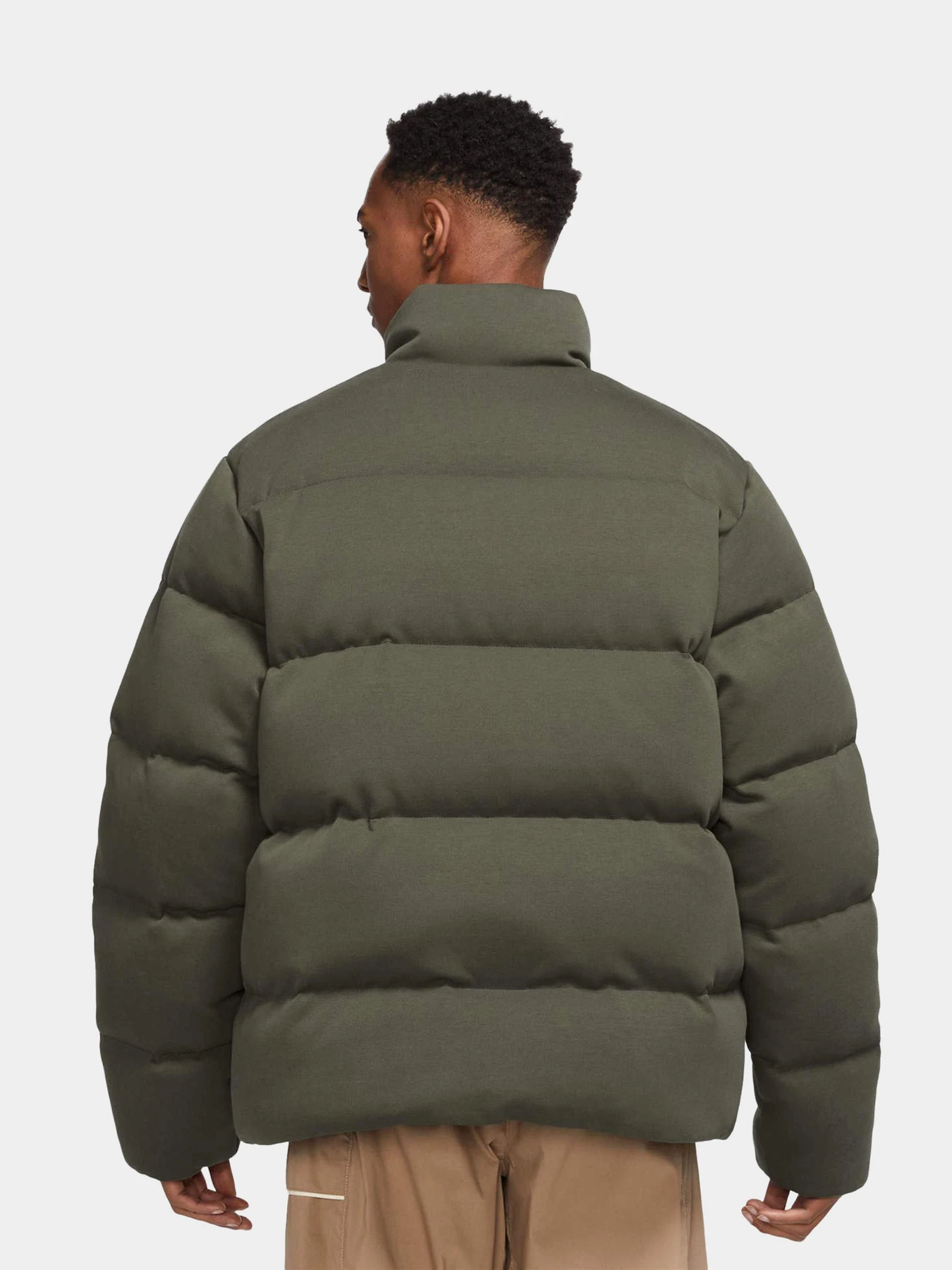 Куртки та дублянки NIKE Tech Fleece Therma Fit Oversized Puffer модель FB7854-325 Фото