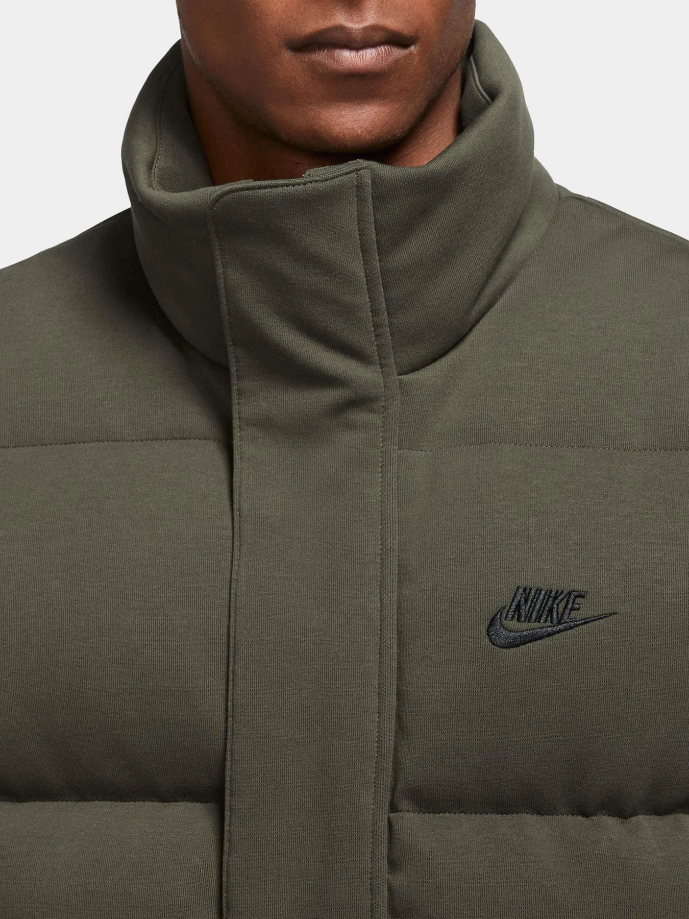Куртки та дублянки NIKE Tech Fleece Therma Fit Oversized Puffer модель FB7854-325 Фото
