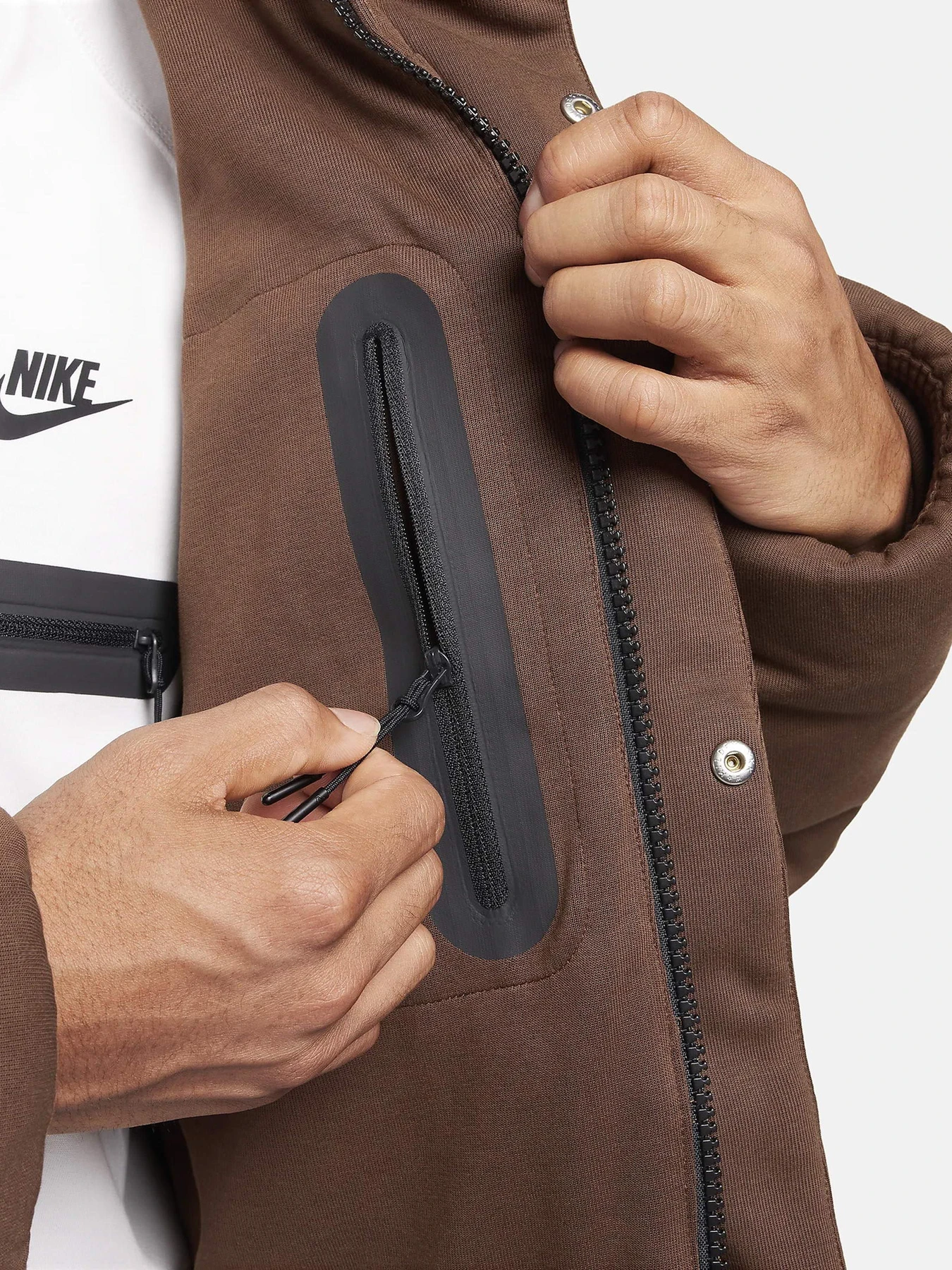 Куртки и дубленки NIKE Sportswear Oversized Puffer модель FB7854-259 Фото