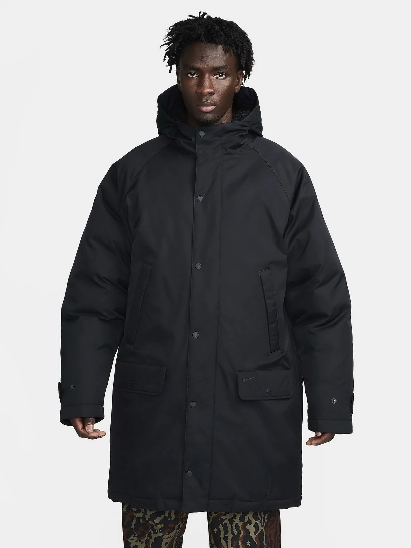 Куртки та дублянки NIKE Life модель FB7587-010 Фото
