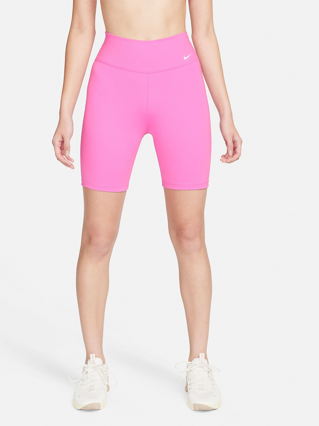 Шорты NIKE ONE DRI-FIT MID-RISE 7IN модель DD0243-675 Шорты NIKE ONE DRI-FIT MID-RISE 7IN модель DD0243-675 Фото