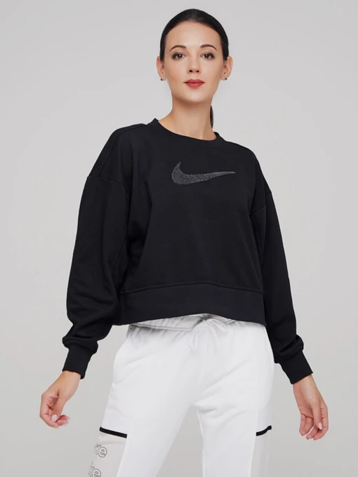 Худи и свитшоты NIKE Dri-FIT Get Fit Crew модель CU5506-010 Фото