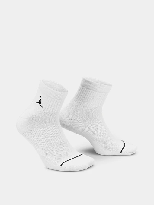 Носки и гольфы NIKE JORDAN CUSH POLY ANKLE модель DX9655-100 Фото