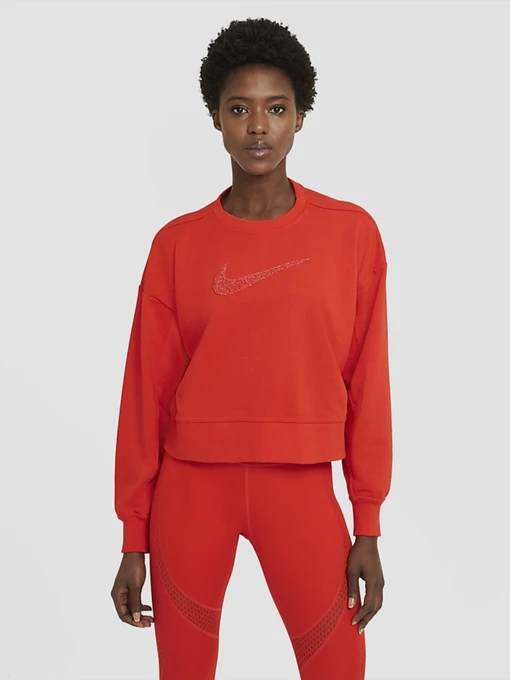 Худи и свитшоты NIKE Dri-FIT Get Fit Crew модель CU5506-673 Фото