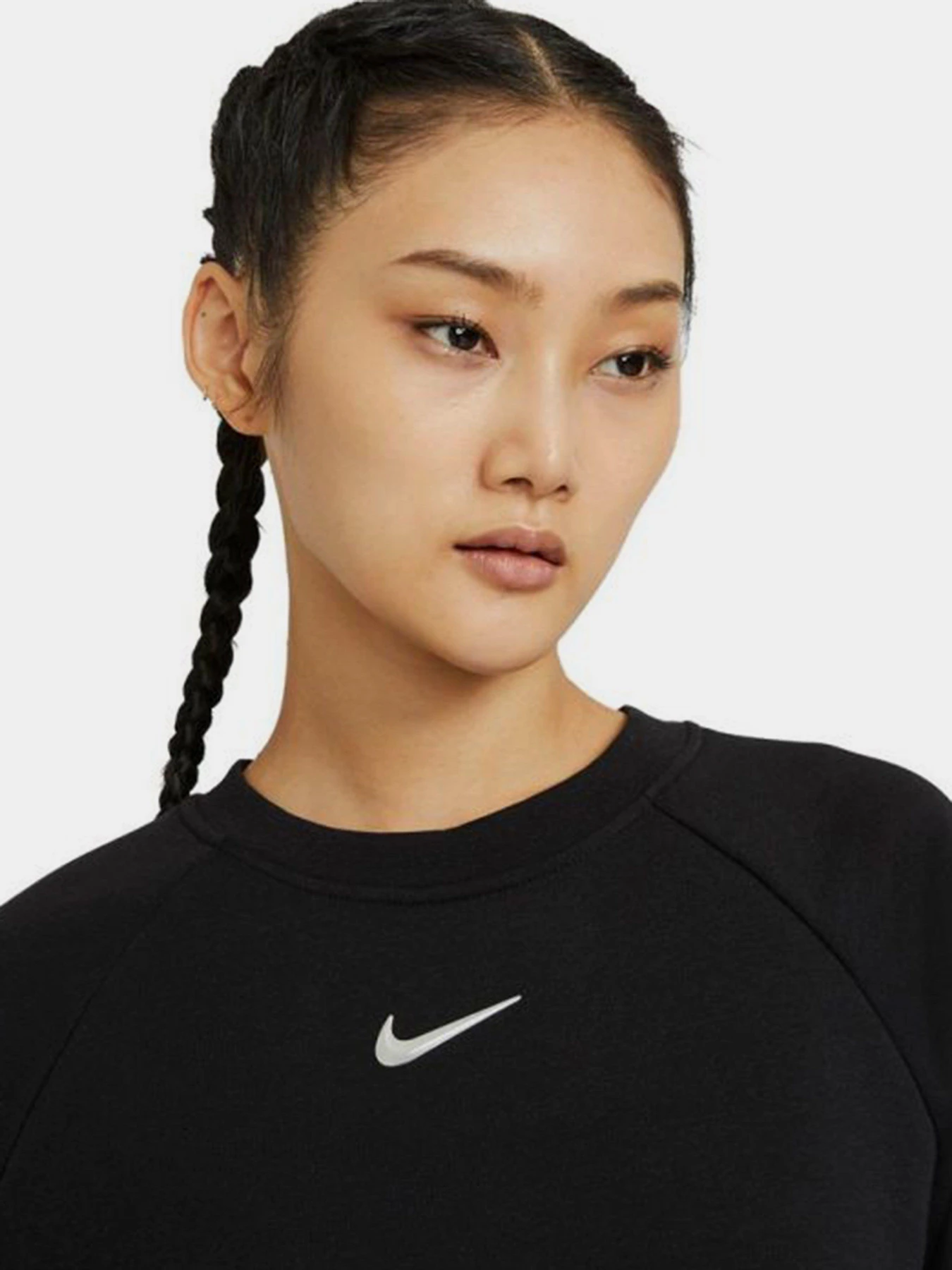 Худи и свитшоты NIKE Sportswear Swoosh Crew модель CZ8890-010 Худи и свитшоты NIKE Sportswear Swoosh Crew модель CZ8890-010 Фото