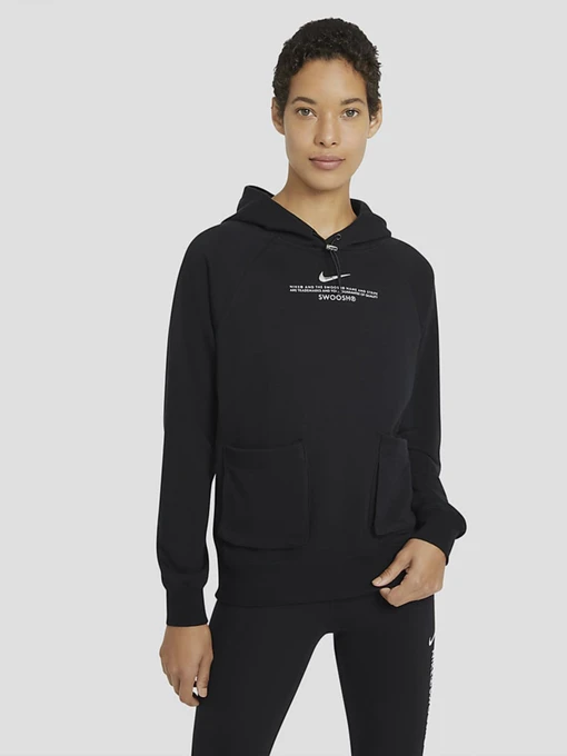 Худи и свитшоты NIKE Sportswear Swoosh модель CZ8896-010 Фото