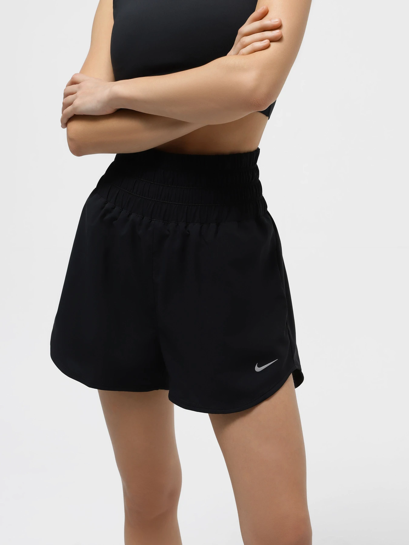 Шорты NIKE ONE DRI-FIT модель DX6642-010 Фото