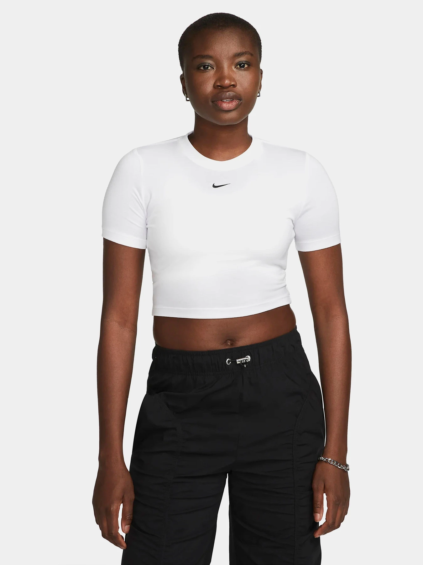 Футболки и поло NIKE ESSENTIAL CROP модель FB2873-100 Футболки и поло NIKE ESSENTIAL CROP модель FB2873-100 Фото