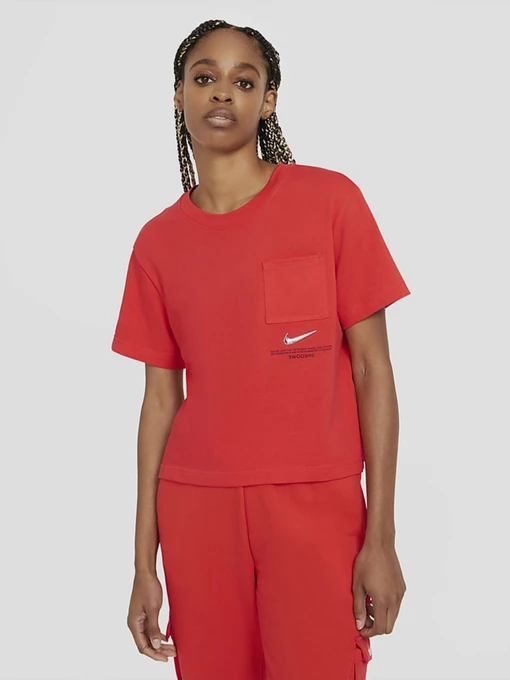 Футболки і поло NIKE Sportswear Swoosh модель CZ8911-696 Фото