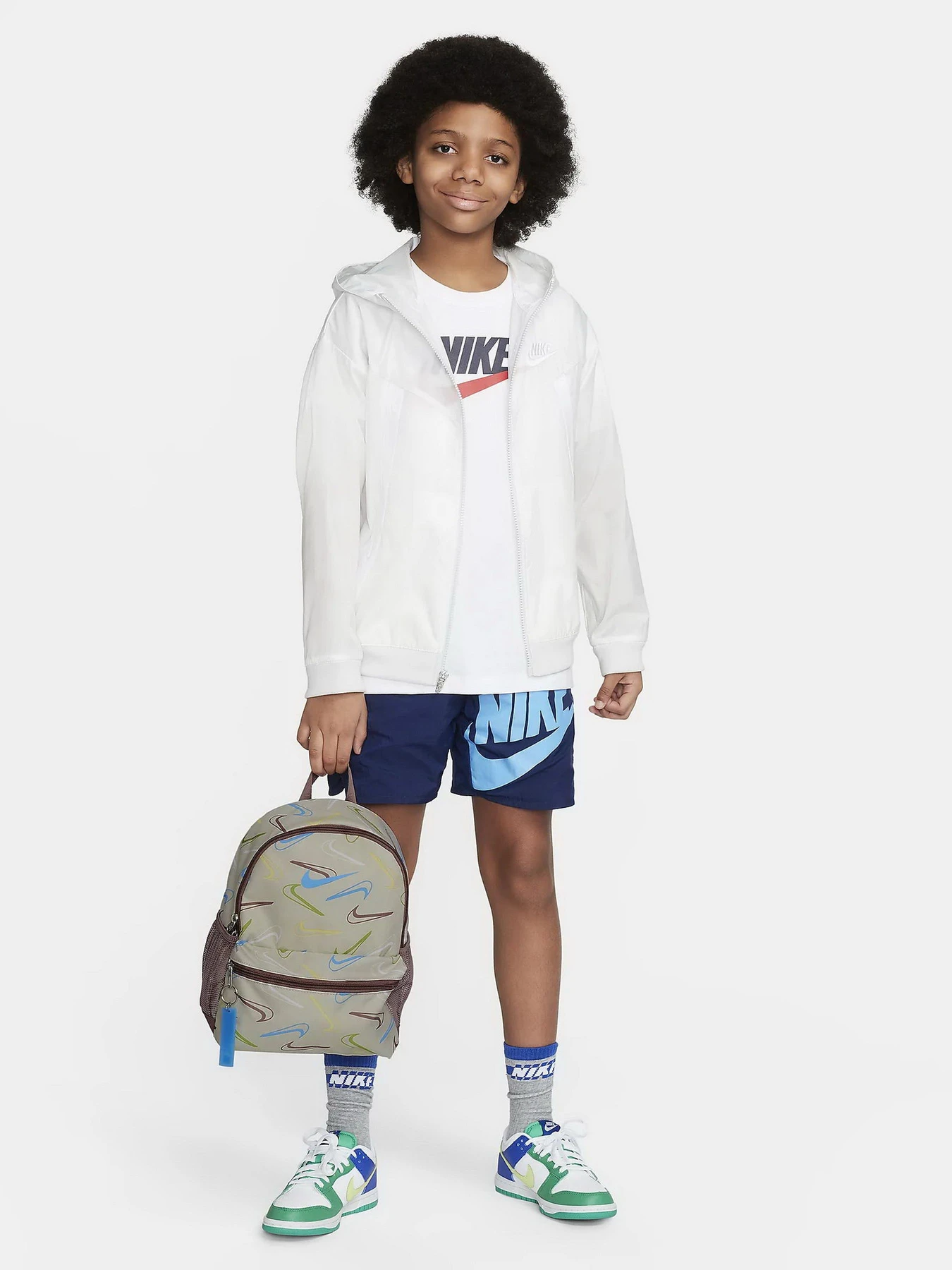 Рюкзаки NIKE BRASILIA JDI 11L модель FN0954-104 Фото