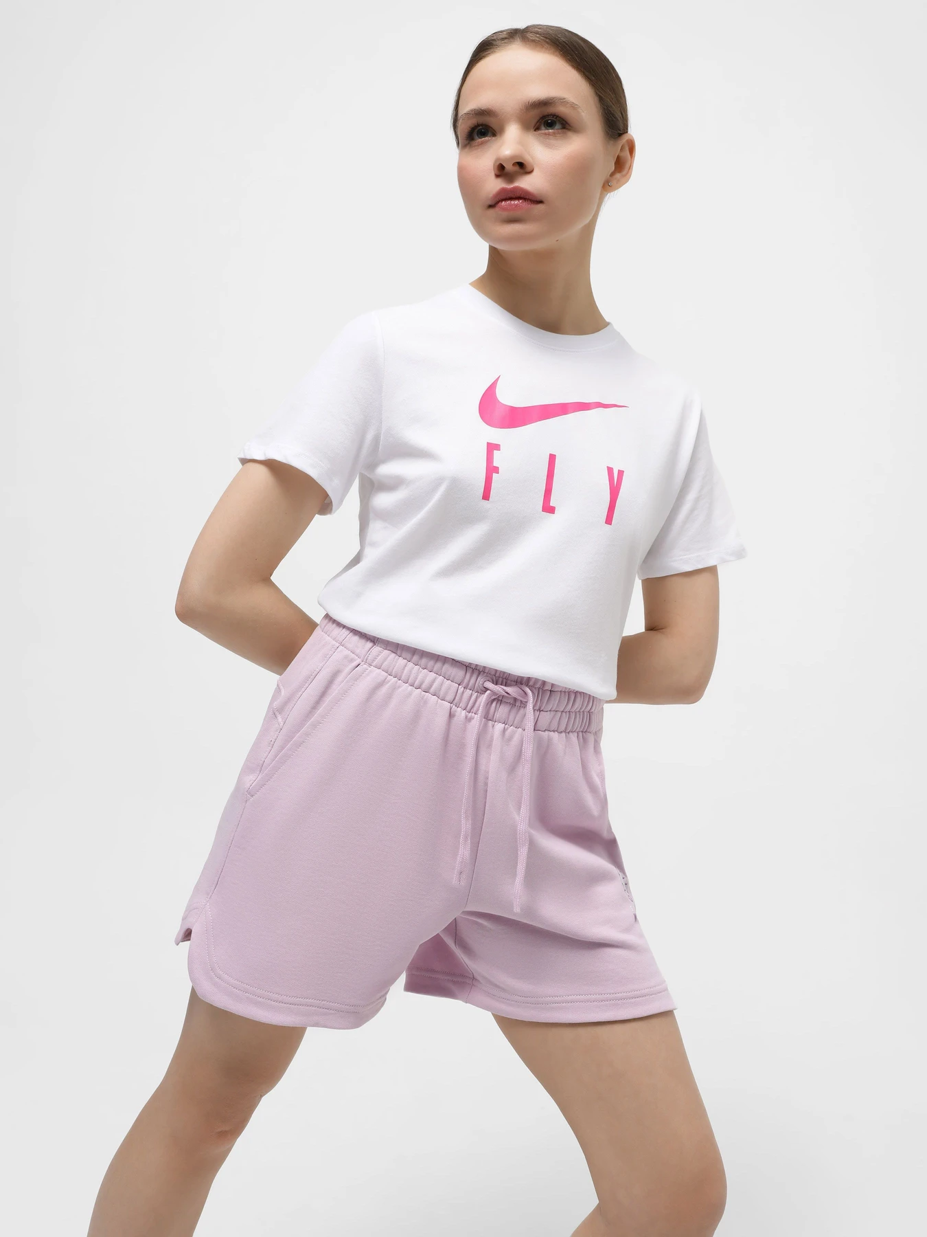Футболки и поло NIKE SWOOSH FLY модель FQ6606-100 Футболки и поло NIKE SWOOSH FLY модель FQ6606-100 Фото