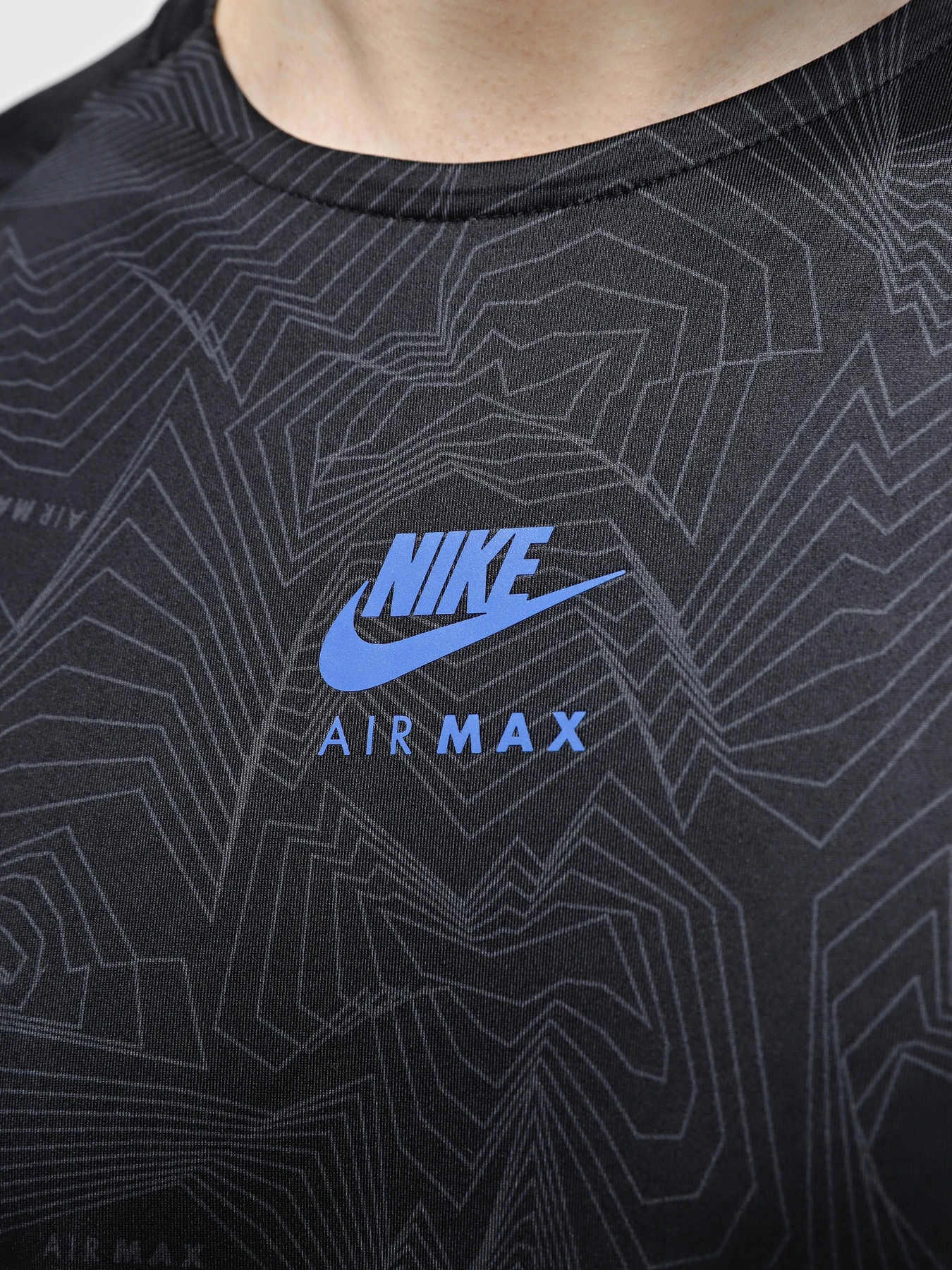 Футболки и поло NIKE AIR MAX PERFORMANCE ALL OVER P модель FV5596-010 Фото