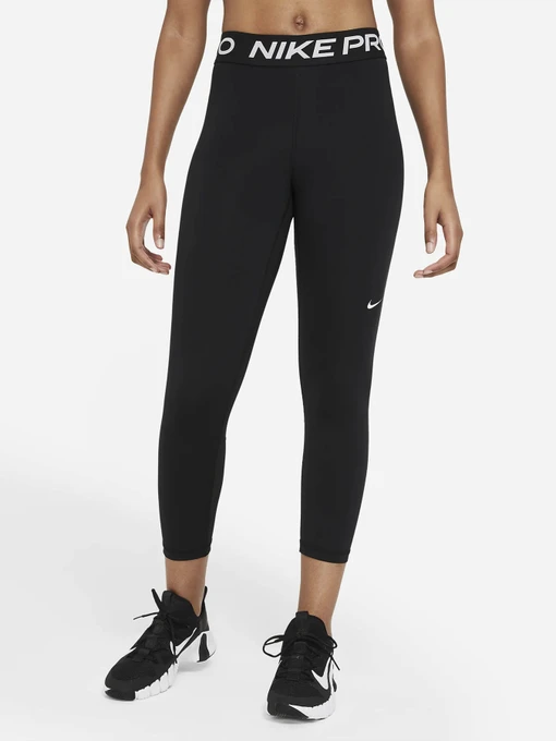Брюки NIKE PRO 365 TIGHT CROP модель CZ9803-013 Фото