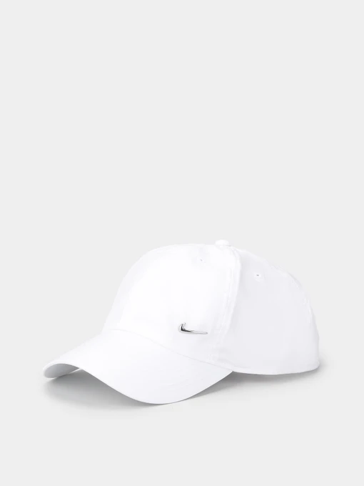 Шапки та кепки NIKE DRI-FIT CLUB METAL-SWOOSH модель FB5064-100 Фото