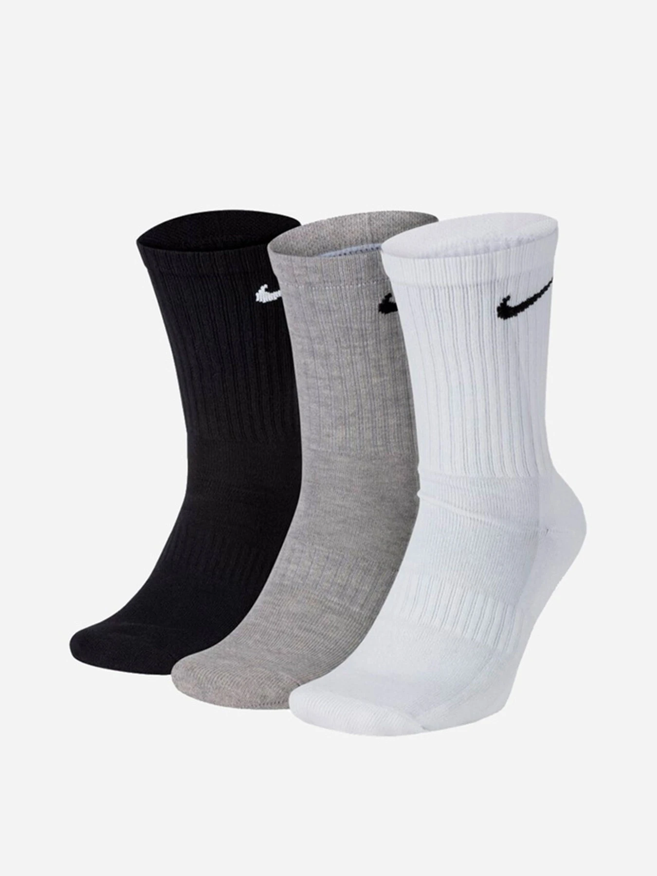 Шкарпетки та гольфи NIKE EVERYDAY CSH CRW 3PR 132 модель SX7664-964 Фото