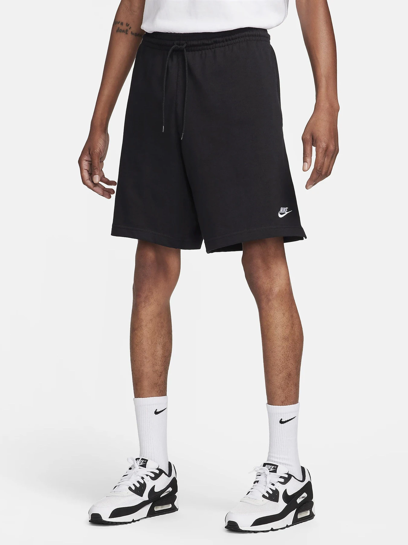 Шорты NIKE CLUB KNIT модель FQ4359-010 Шорты NIKE CLUB KNIT модель FQ4359-010 Фото