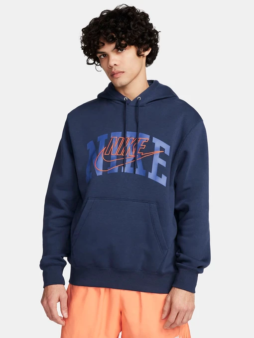Худи и свитшоты NIKE CLUB BB PO HDY ARCH GX модель FV4447-410 Фото