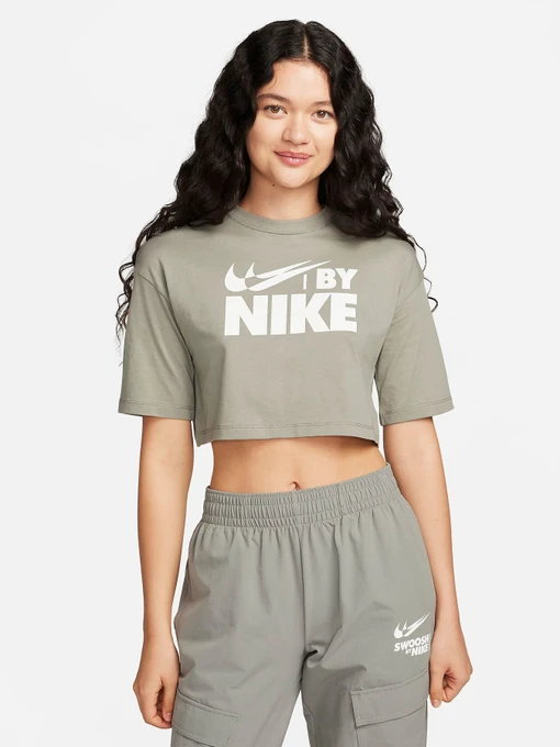 Футболки и поло NIKE NSW CROP GLS модель FZ4635-053 Фото