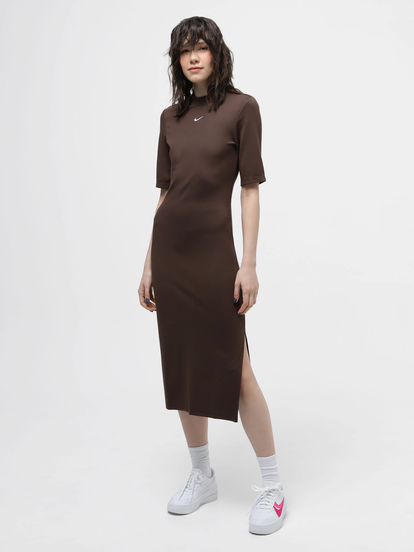 Платья NIKE ESSNTL MIDI модель DV7878-237 Платья NIKE ESSNTL MIDI модель DV7878-237 Фото
