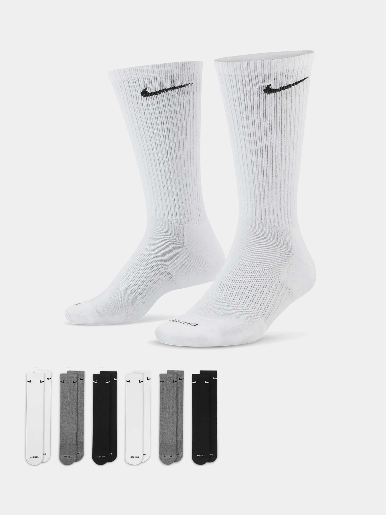 Шкарпетки та гольфи NIKE EVERYDAY PLUS CUSHIONED модель SX6897-965 Шкарпетки та гольфи NIKE EVERYDAY PLUS CUSHIONED модель SX6897-965 Фото